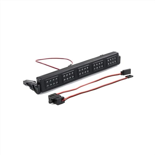 Lámpara De Coche RC con Alta Potencia Lumínica y Barra de Techo 1/5