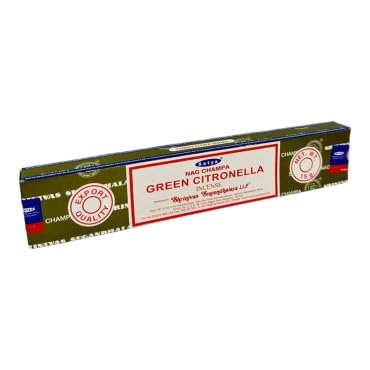 Incenso Citronela Massala Green Citronella Satya Cx c 12 Var