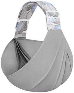 Baby Carrier Wrap, Hands Free Baby Carrier, Adjustable 3D Mesh Baby Wrap Carrier Baby Sling Baby Backpack Carrier with Thick Shoulder Straps, Lightweight, Breathable, for Newborn Infants