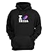 Générique I Love Ibiza Map_KK023256 Hoodie Fan Art Design Sweater Fashionable Hoodies Cotton Christmas - XL - Black