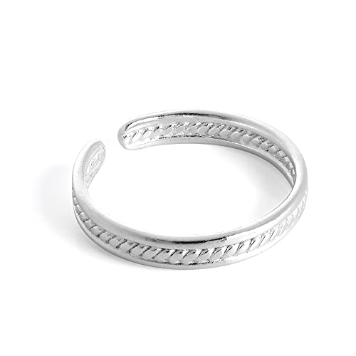 jewellerybox - jewellerybox Bague de Phalange Ajustable en Argent 925/1000