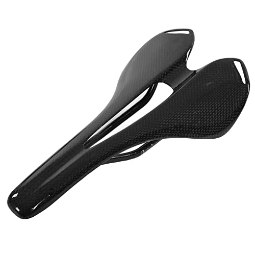 Selle de vélo de montagne en carbone 3K légère pour longue distance