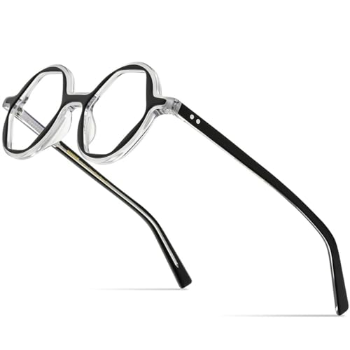 Lunettes en acétate inspirées du style rétro vintage pour exprimer votre âme