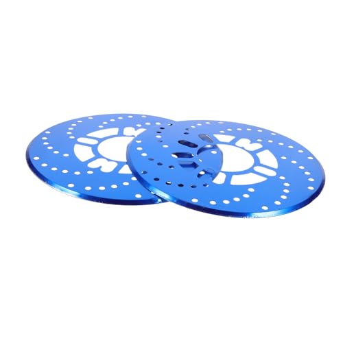 Tineasur WHY8N Bremsscheibenabdeckung Blau 2er-Set
