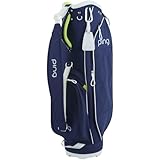 パンチングキルト レディースキャディバッグ CB-L2305 ネイビー