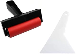 Lumsburry 5D Diamond Painting Roller, Pressing Tool Accessory for Woodblock Printing DIY Diamond Painting (Roller & Fix Board)