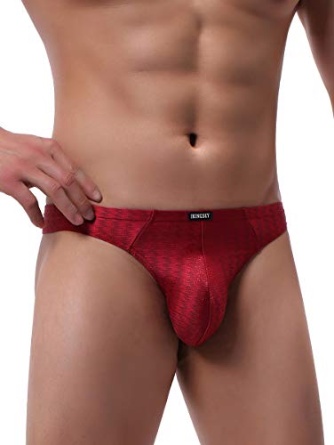 iKingsky Men's Shining Thong Underwear Soft Stretch T-back Mens Underwear Sexy Low Rise Under Panties2