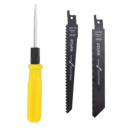 Serra sabre, serra sabre profissional antiderrapante de alta eficiência (para tubo de PVC)