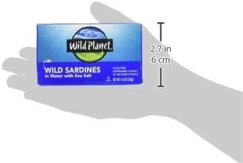 Wild Planet Sardine Spring Water - 4.38 oz