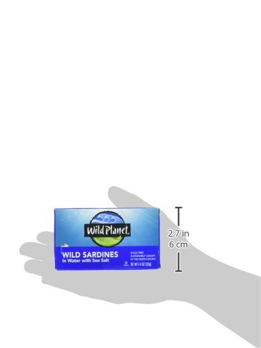 Wild Planet Sardine Spring Water - 4.38 Oz #TOP2
