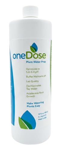 OneDose Tap Water Conditioner for Plants, Removes Chlorine and Ch...