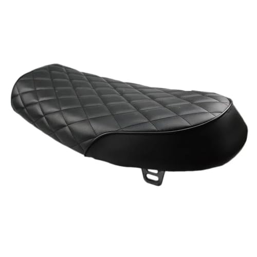 Cojín de asiento plano de motocicleta retro universal para motos cafe racer 4