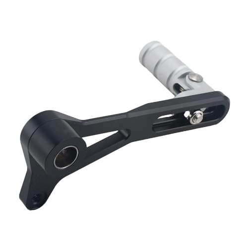 Levier vitesses réglable argenté haute précision avec tige de sélection quick shifter