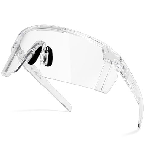 Image of WISTON XL Z87 Sunglasses for Big Wide Heads Men Women,TR90 Ultralight UV400 Protection Sun Glasses Z8224