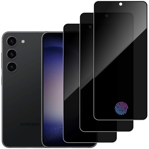 Verre trempé confidentiel Samsung S23 5G idéal pour sécuriser vos trajets en métro