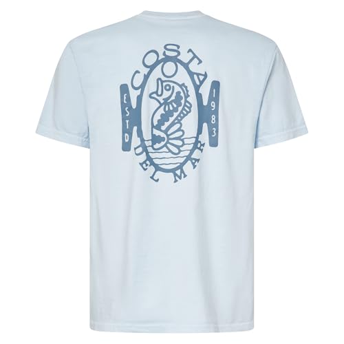 ANWR ARCTIC COASTAL PLAIN Tシャツ Costa Del Mar Mens Folk Bass T-Shirt, Arctic Blue, Small | Amazon.com