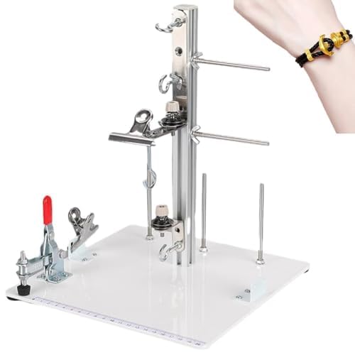 Soporte de cordón trenzado y soporte de cuerda de borla, herramienta esencial para anudar tobilleras, pulseras y collares