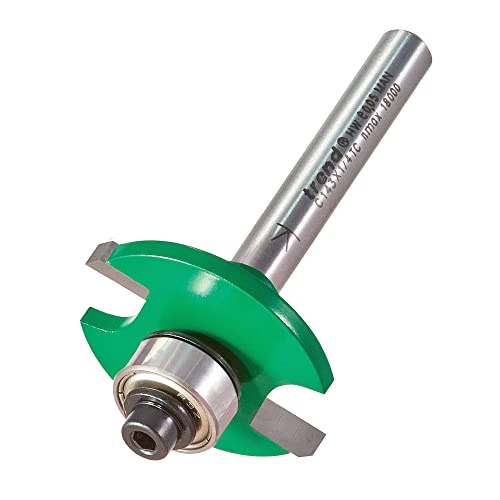 Trend CraftPro Slotting Router Cutter, 1/4 Inch Shank, 3.2mm Cutting Depth, 9.5mm Groove Depth, Tungsten Carbide Tipped, C143X1/4TC