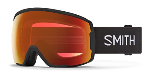 SMITH Proxy Snow Goggle Black ChromaPop Red Mirror