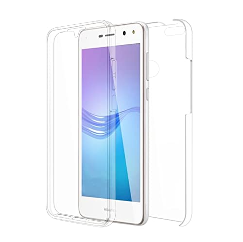 Todotumovil Funda TPU 360 para Huawei Y6 Pro 2017 Carcasa Transparente Completa Doble Cara para movil