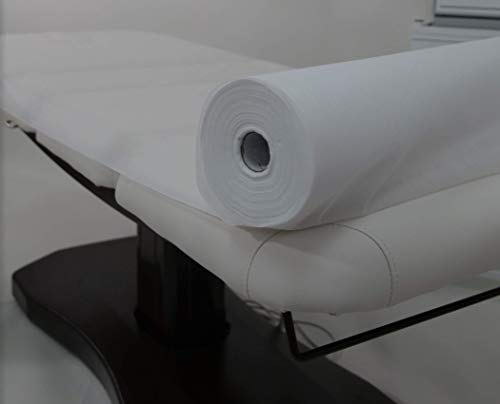 White Disposable Non-Woven Bed Cover ROLL Perforated Massage Table Sheets Wax Facial Chair