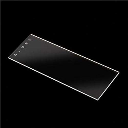 Globe Scientific 1301 Glass Microscope Slide, Soda Lime Glass, 25Mm Width X 75Mm Length, 90° Ground Edges, Plain Case Of 1440 #TOP7