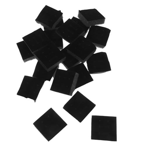 MUSISALY 20 Insertos de Espuma para Joyeros, Almohadillas de Alta Densidad para Almacenamiento de Anillos y Pendientes, Tamaño 6.2x6.2x3.7 Cm, Resistentes y Compactos para Organización