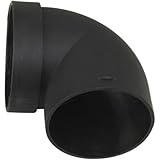 lcyen Canal de purge pour chauffage de voiture, 75 mm, raccord de sortie d'air, tuyau en plastique, chauffe-air diesel, accessoire de chauffage auxiliaire efficace