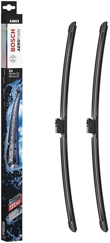 Bosch Scheibenwischer Aerotwin A843S, Länge: 550mm/550mm – Set für | Kompatibel mit: MERCEDES-BENZ C-CLASS, C-CLASS Cabriolet, C-CLASS Coupe, C-CLASS T-Model, EQC, GLC, GLC Coupe