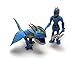 Toysvill Dragons and Vikings Action Figure Set, 8 Piece Collection with Light Fury, Night Fury, Dragons and Character Figures, Fantasy Adventure Toys