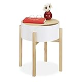 Basics Maße Beistelltisch HxBxT ca 48 x 44 x 44 cm - Einfache Montage - Korpus aus stabilem MDF
