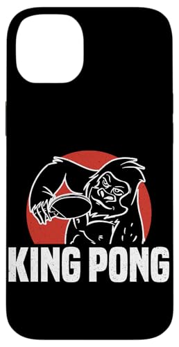King Pong Funny Table Tennis Gorilla Tee Carcasa para iPhone 14 Plus