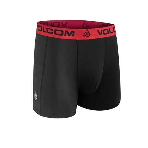 Bóxers Volcom hombre poliéster elastano calzoncillos cómodos pack 4 3