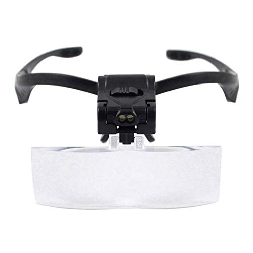Loupes de tête pour réparation d'entretien et soudure avec LED HD
