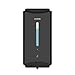AIKE AK1206 Distributore di Sapone Automatico, 1100 ml Distributore di Sapone Commerciale, Distributore di Sapone Liquido a Parete in Acciaio Inox per WC e Bagno (Nero)