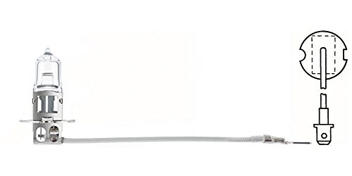 Potenza nominale: 70 W Hella 8GH 002 090-253 Alogeno Lampadina - H3 - Heavy Duty - 24V - 70W - Modello presa lampadina: PK22s - Scatola - Quantità: 1
