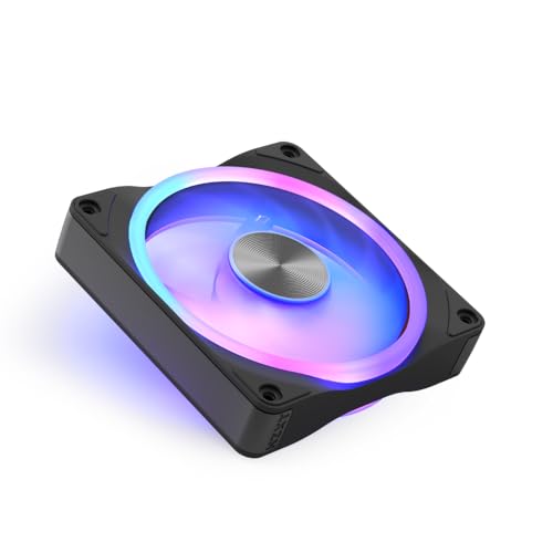 Image of NZXT F120U Ultra - 120mm PWM Multi-Zone RGB Fan - Black