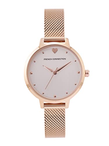 French Connection Analog Silver Dial Womens Watch-FCN00018B (B0B2K2BRKB) Amazon Price History, Amazon Price Tracker