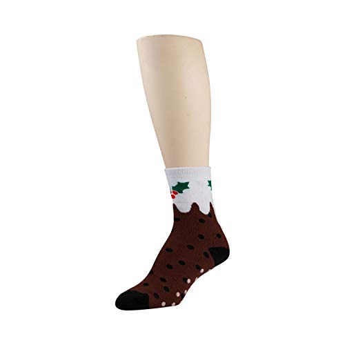 Image of Women's Fuzzy Plush Soft Slipper Socks, Fluffy Winter Holiday Cozy Value Pack Socks