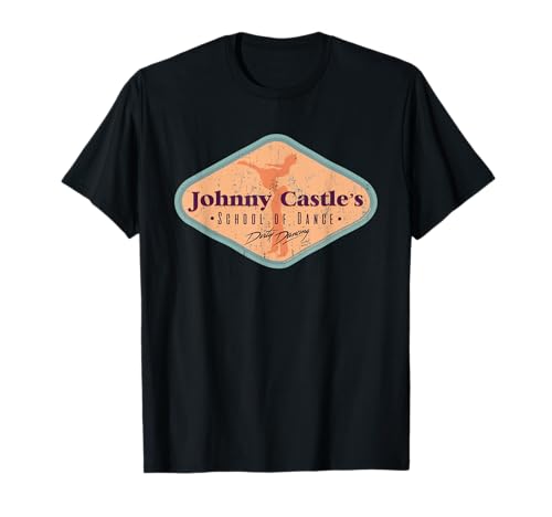 Dirty Dancing Johnny Castle's School of Dance Badge T-Shirt