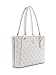 GUESS Womens Noelle Small Tote, Shoulder Bag, Dove Logo