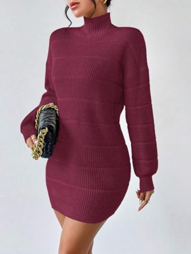 Image of LIGHT DOT Women's Winter Sweater Dress Pullover Bodycon