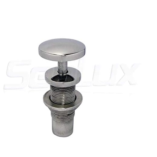 SeaLux Marine Retractable Pop-Out Fender Hanger Cleat 316 SS