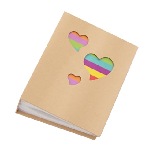 Yardwe Cute Baby Photo Album Paper Photo Book Memory Book for Baby Boy/girl 7 Inches 100 Pages