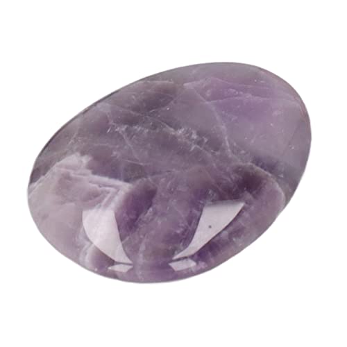 Pedra de preocupação de polegar para ansiedade, cristais e pedras de cura, conjuntos de cristais de