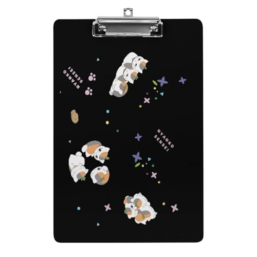 ニャンコ先生 夏目友人帳 バインダー A4 クリップボード クリップファイル 事務用品 入職プレゼント ファイル 多機能 ファイルボード 伝票ホルダー 書類整理 会議パッド オフィス用品