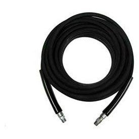 MTM Hydro Pressure Washer Hose (100 Foot) - Black 100' Long Kobrajet High Pressure Commercial Hoses - 4000 PSI, 310 â„‰, 3/8" Professional-Grade Kink-Free Hose for Pressure Washers, Foam Cannons & More