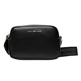 Tommy Hilfiger Bolsa para cámara TH LOGOTAPE AW0AW17689 Crossover, color negro (negro), talla única, Negro (Negro), One Size