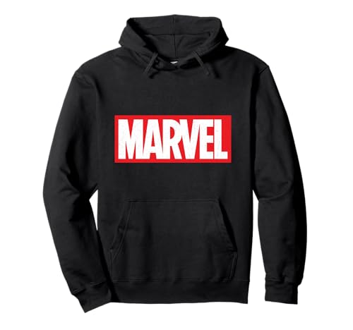Marvel Classic Distressed Logo Pullover Hoodie
