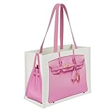 Dotpraise Chic Canvas Tote with Fashion-Inspired Print – Funny Gift Bag for Women, Stylish Holiday Present, Foldable Everyday Carryall